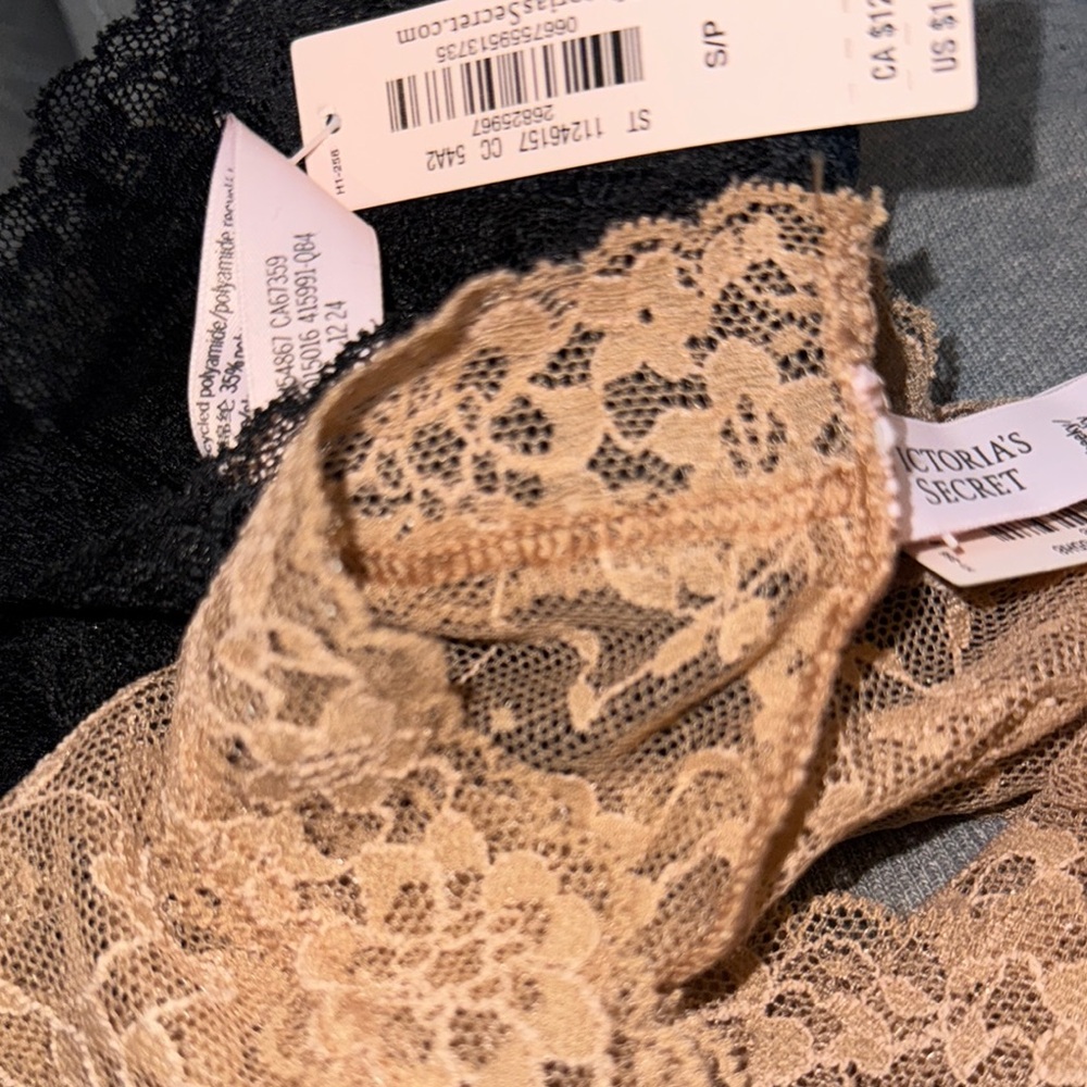 Victoria's Secret Black and Tan
THE LACIE bundle of 2
Posey Lace Cheeky Panty